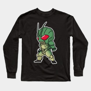 Kamen Rider Shin Chibi Style Kawaii Long Sleeve T-Shirt